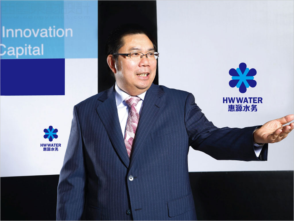 北京惠源水務公司標志設(shè)計應用效果