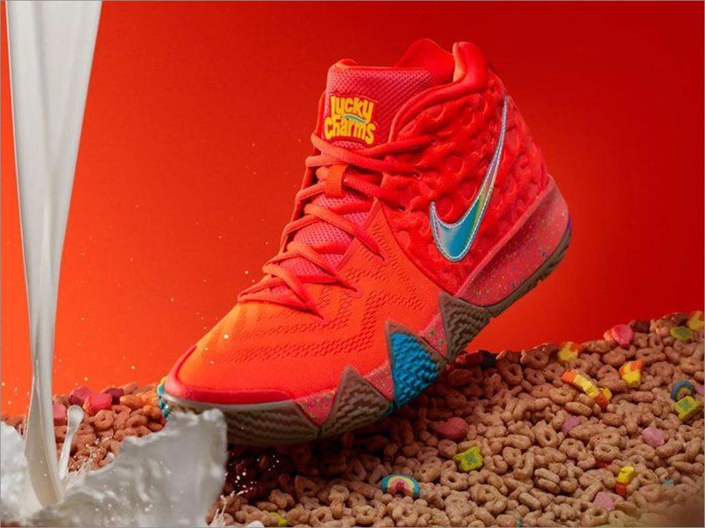  通用磨坊，耐克和凱里·歐文運(yùn)動鞋包裝設(shè)計(jì)