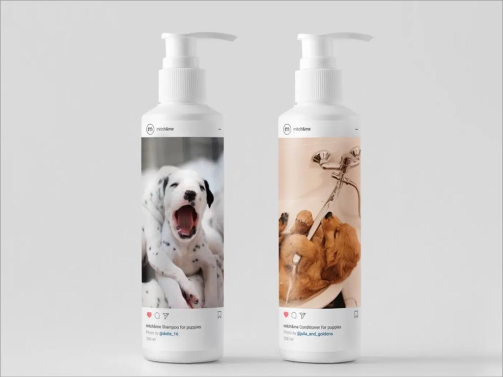 Mitch＆Me寵物洗護(hù)用品包裝設(shè)計