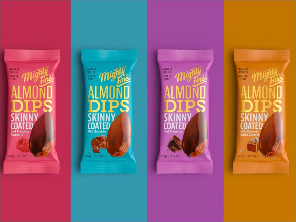 英國(guó)Mighty Fine休閑零食包裝設(shè)計(jì)