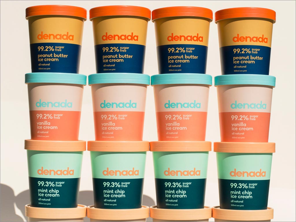 德納達(dá)Denada無(wú)糖冰淇淋包裝設(shè)計(jì)