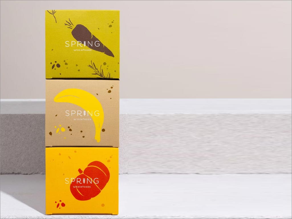 澳大利亞Spring Wholefoods面包食品包裝設(shè)計