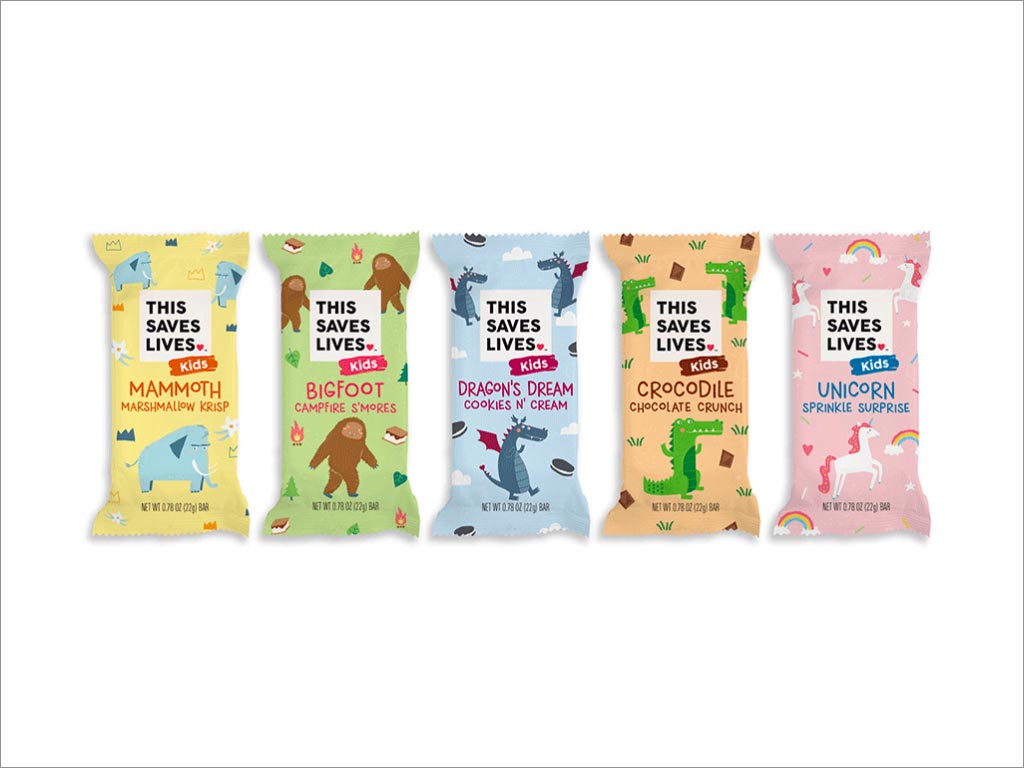 This Saves Lives兒童零食包裝設(shè)計