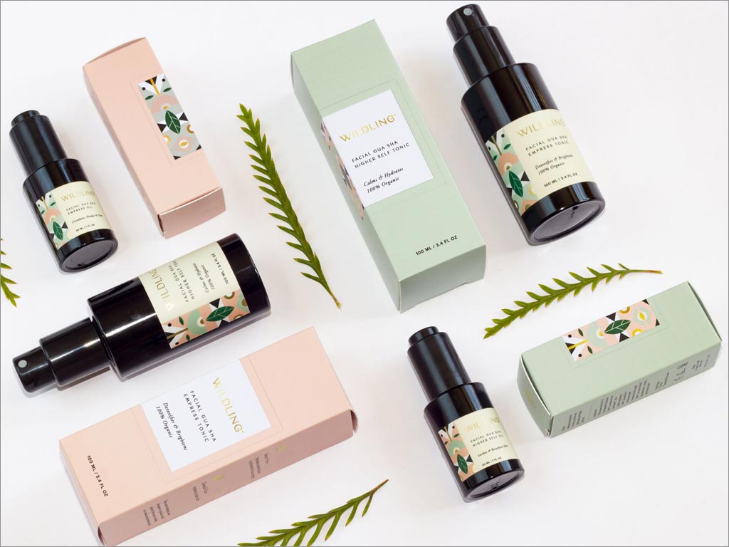 法國Wilding精油護膚產(chǎn)品包裝設(shè)計