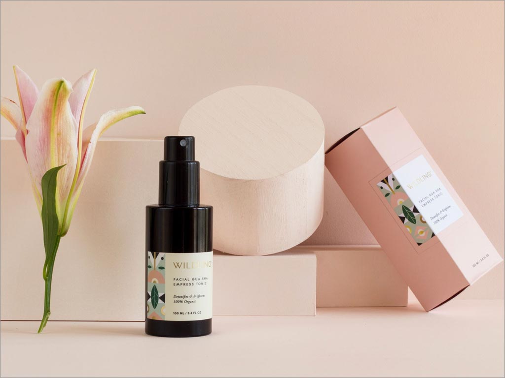 法國Wilding精油護膚產(chǎn)品包裝設(shè)計之實物照片