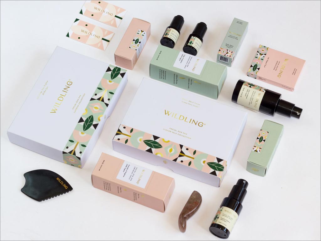 法國Wilding精油護膚產(chǎn)品包裝設(shè)計之實物照片