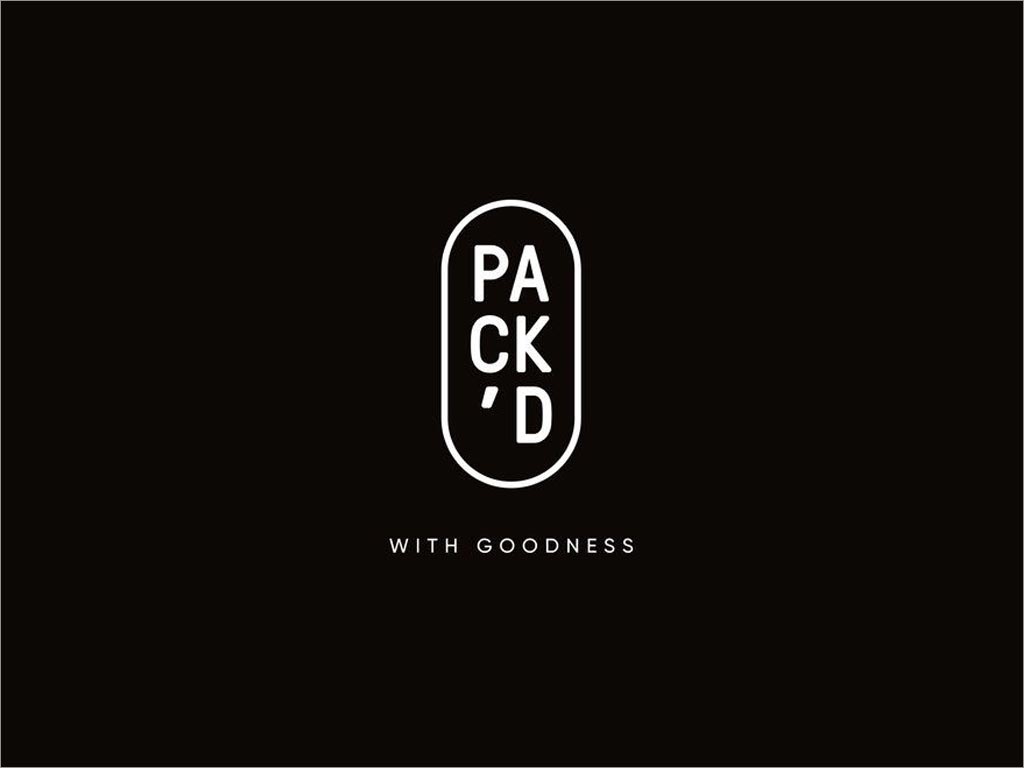 比利時Pack'd維生素保健品logo設(shè)計