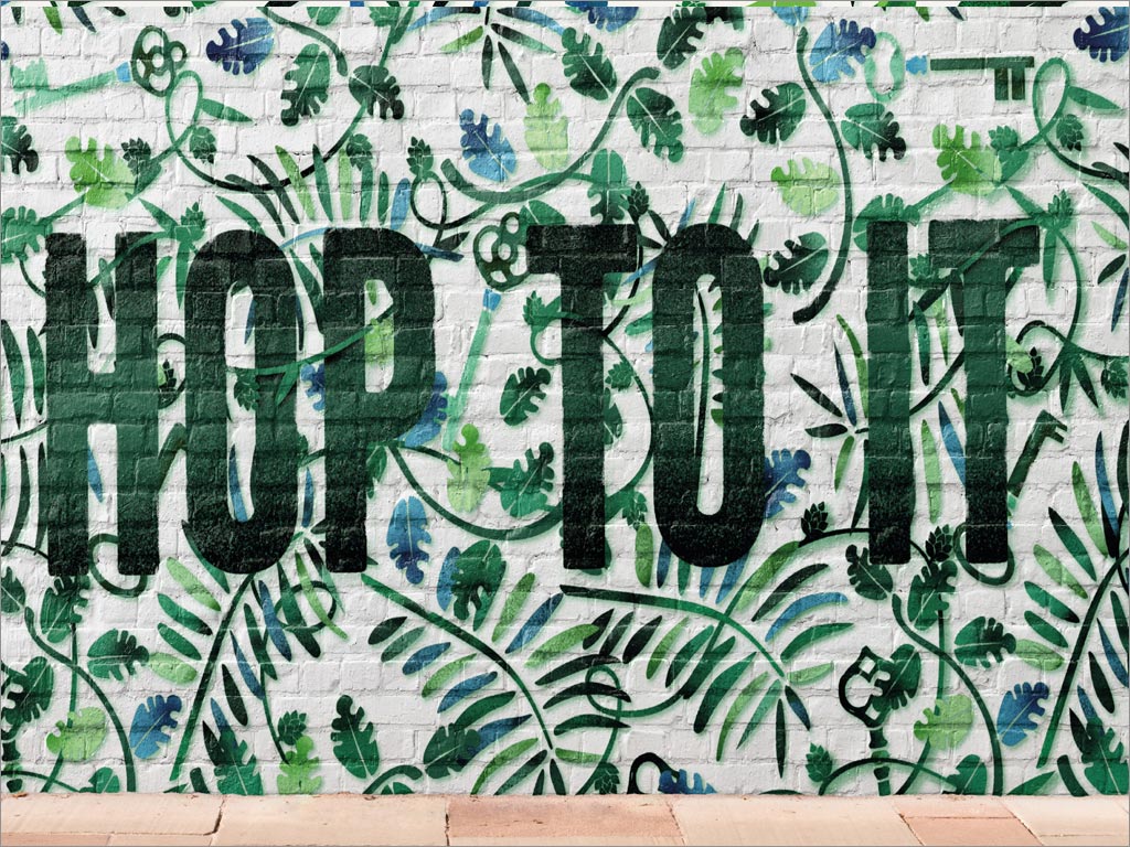 具有神秘感和吸引力的Vyne的蘇打水海報設(shè)計(jì)