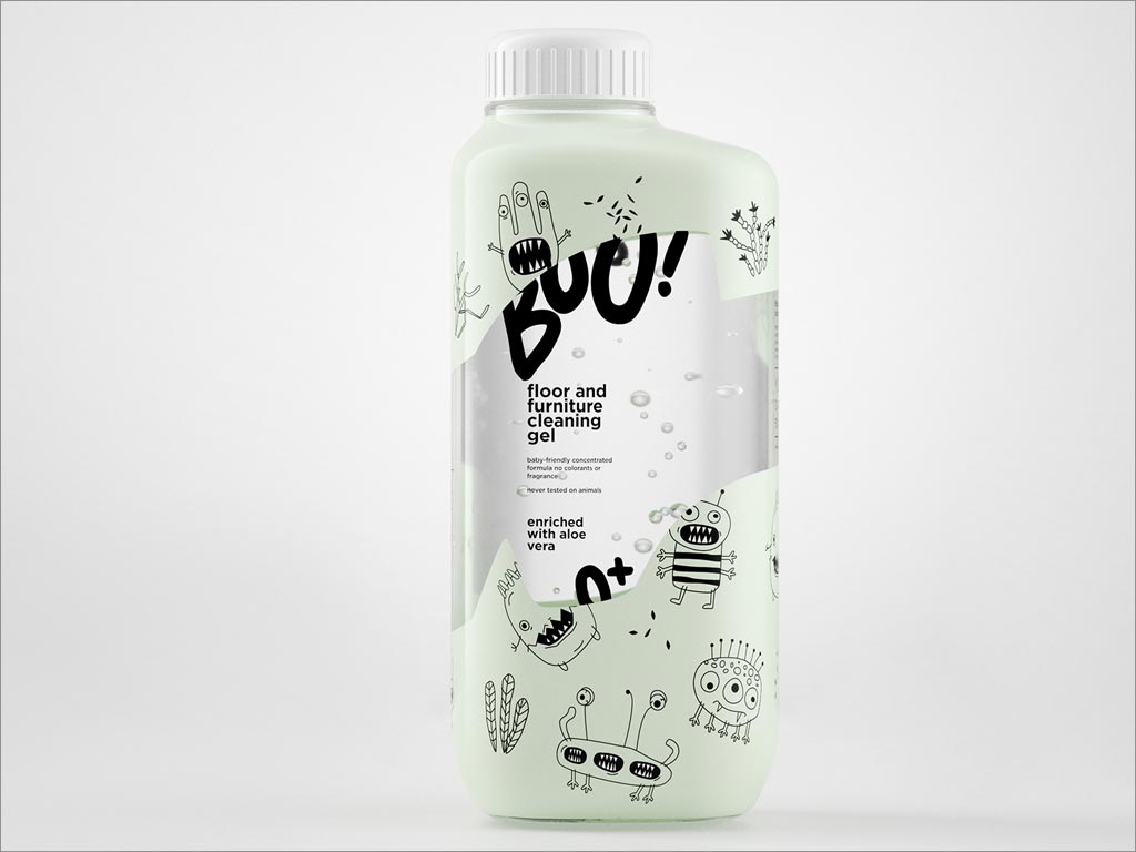 Boo嬰幼兒清潔用品包裝瓶體設(shè)計