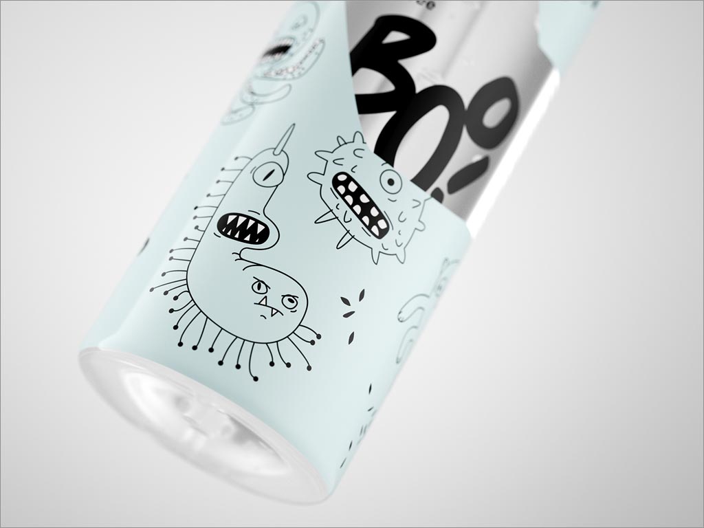 Boo嬰幼兒清潔用品包裝設(shè)計之局部細(xì)節(jié)展示