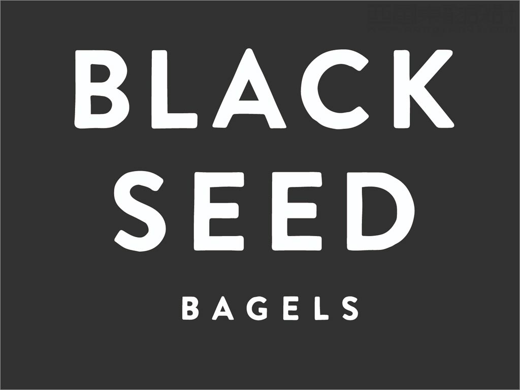 美國Black Seed Bagel食品品牌logo設(shè)計(jì)