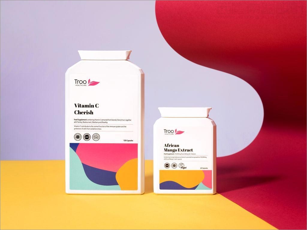 英國Troo Healthcare保健補(bǔ)品包裝設(shè)計