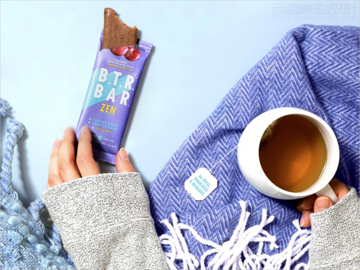 美國BTR Bar能量代餐棒休閑食品包裝設(shè)計之實物照片