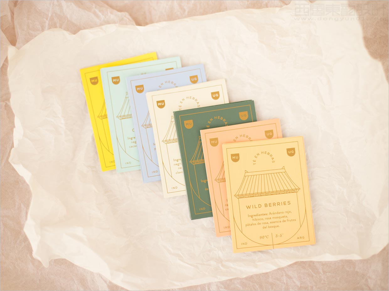 阿根廷MUUG茶葉內(nèi)袋包裝設計