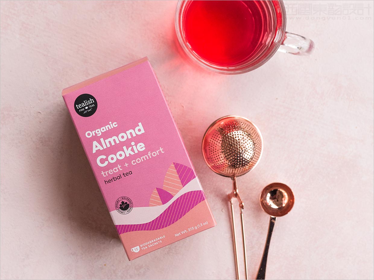 天然時尚的加拿大Tealish有機(jī)茶葉包裝設(shè)計