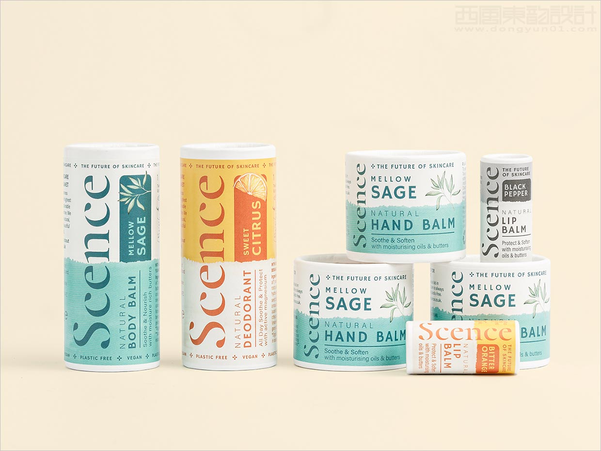 英國Scence護(hù)膚品包裝設(shè)計(jì)