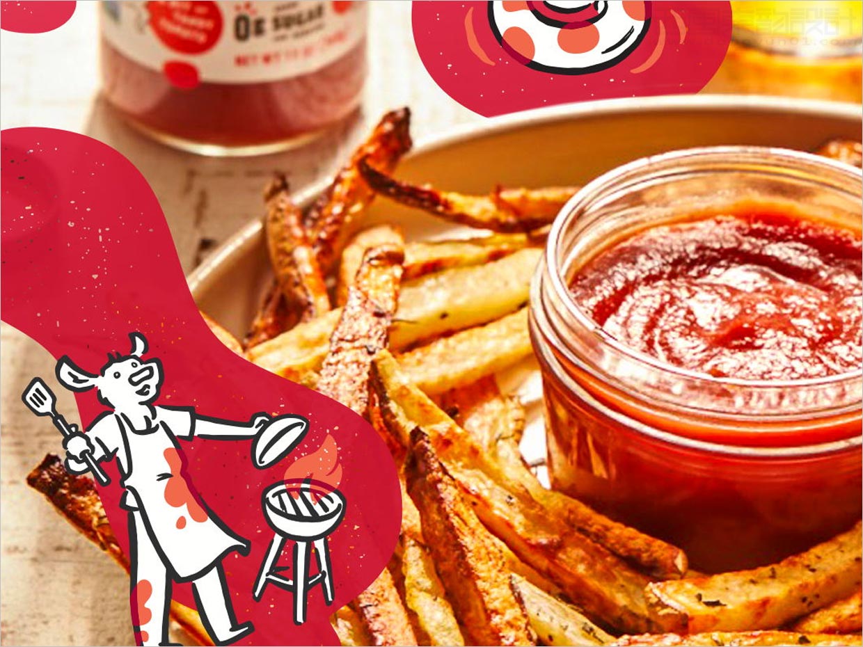 美國Halo+Cleaver醬料調(diào)味品包裝設(shè)計之實(shí)物照片