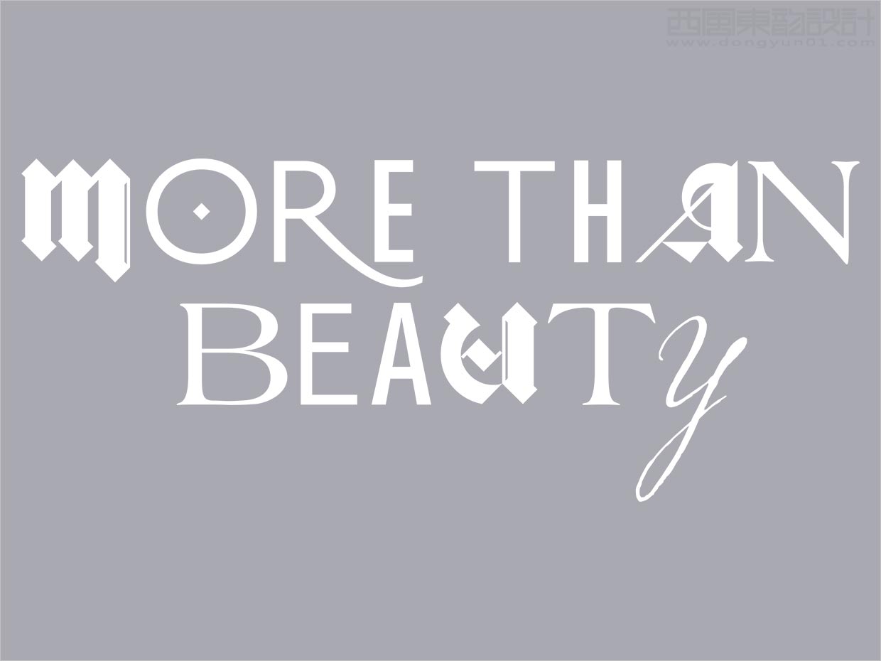 印度尼西亞MFL唇膏彩妝品牌logo字體設計