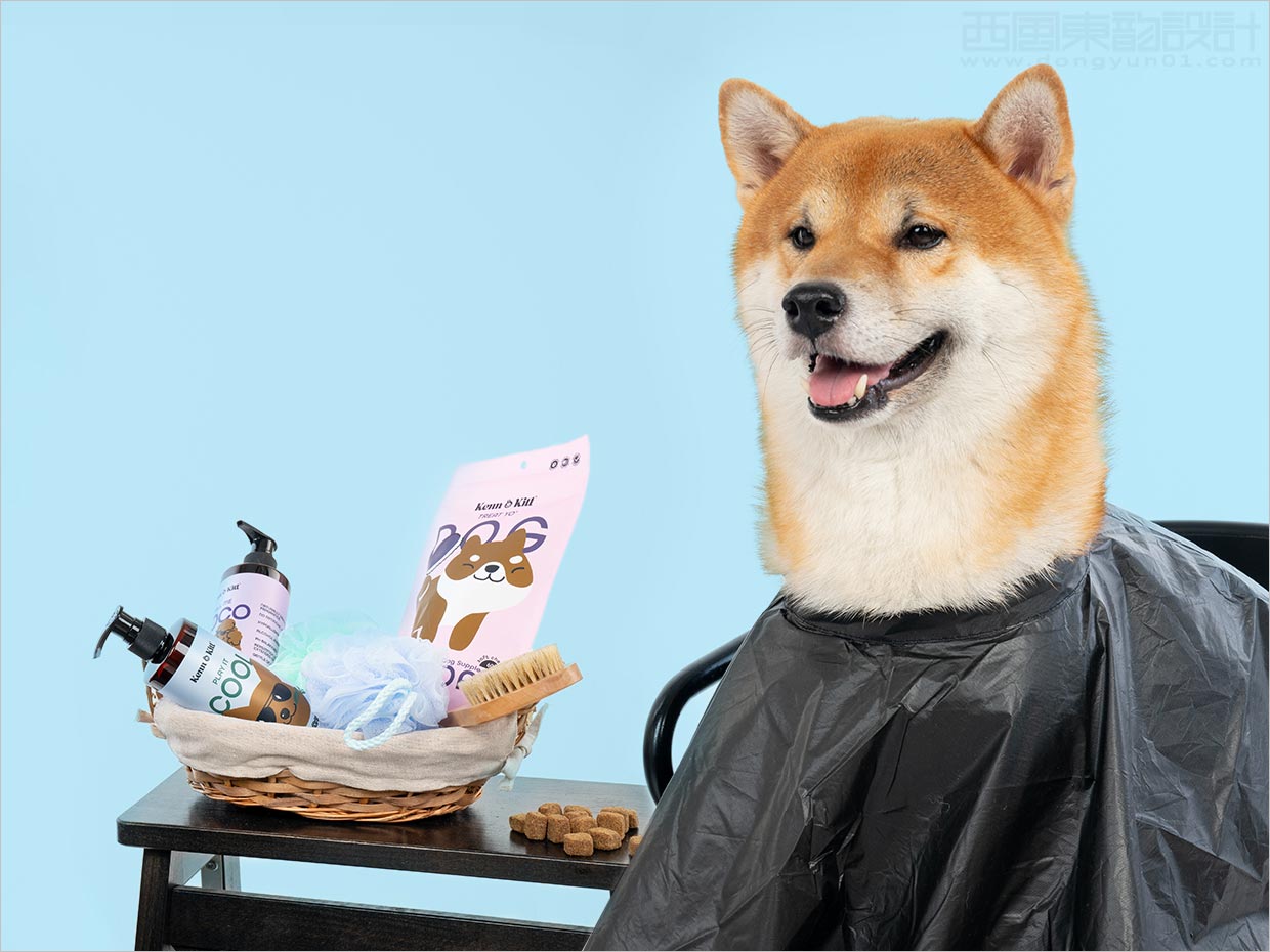 美國Kenn&Kitt寵物狗營養(yǎng)保健食品補充劑包裝設計之實物照片