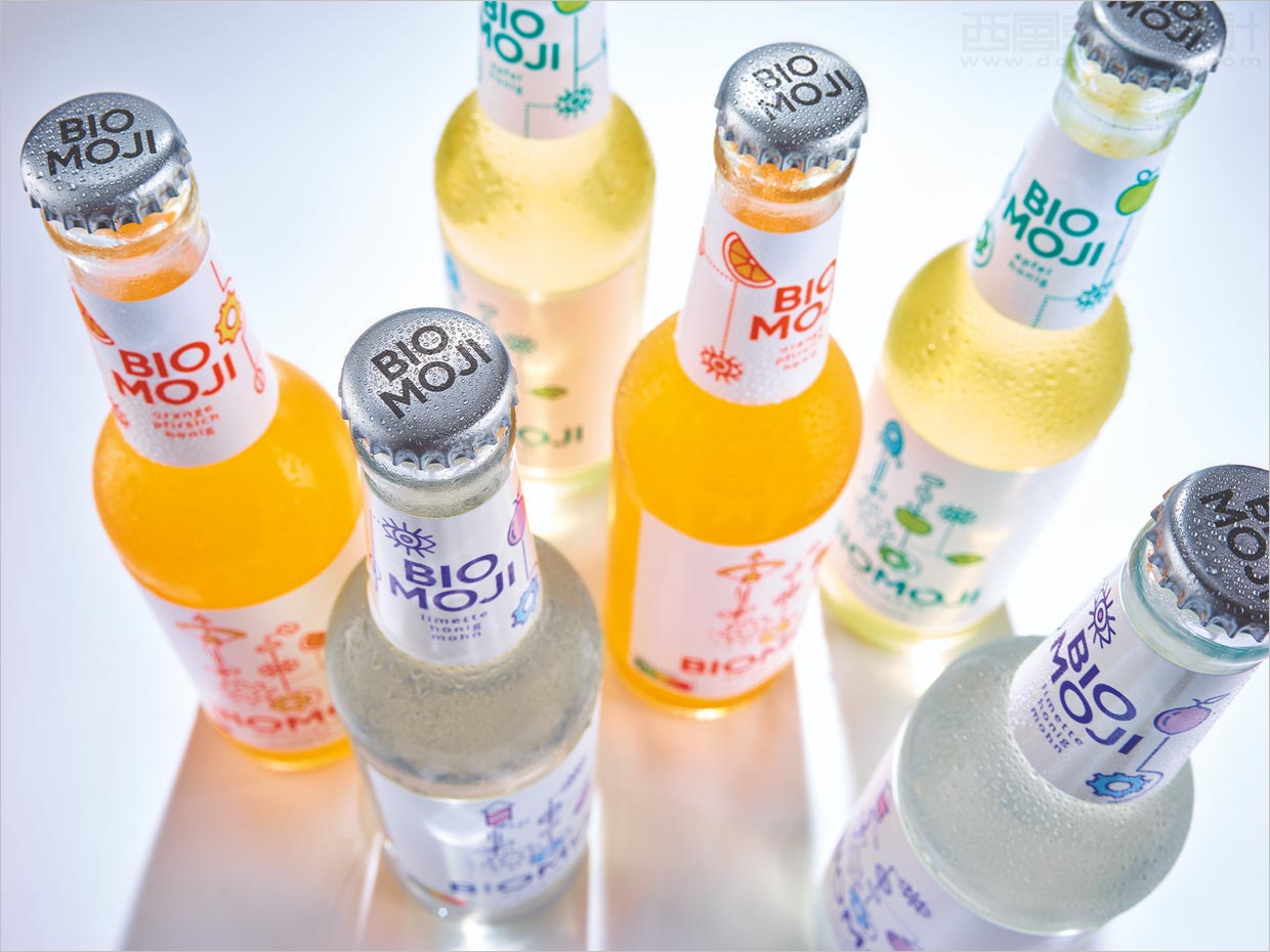 德國BIOMOJI功能性有機(jī)能量飲料包裝設(shè)計之實(shí)物照片