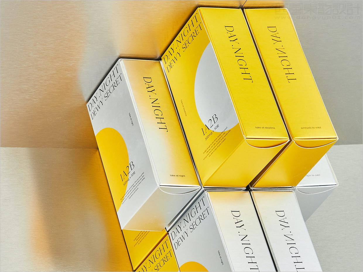 臺灣Dew Secret營養(yǎng)保健品包裝設計