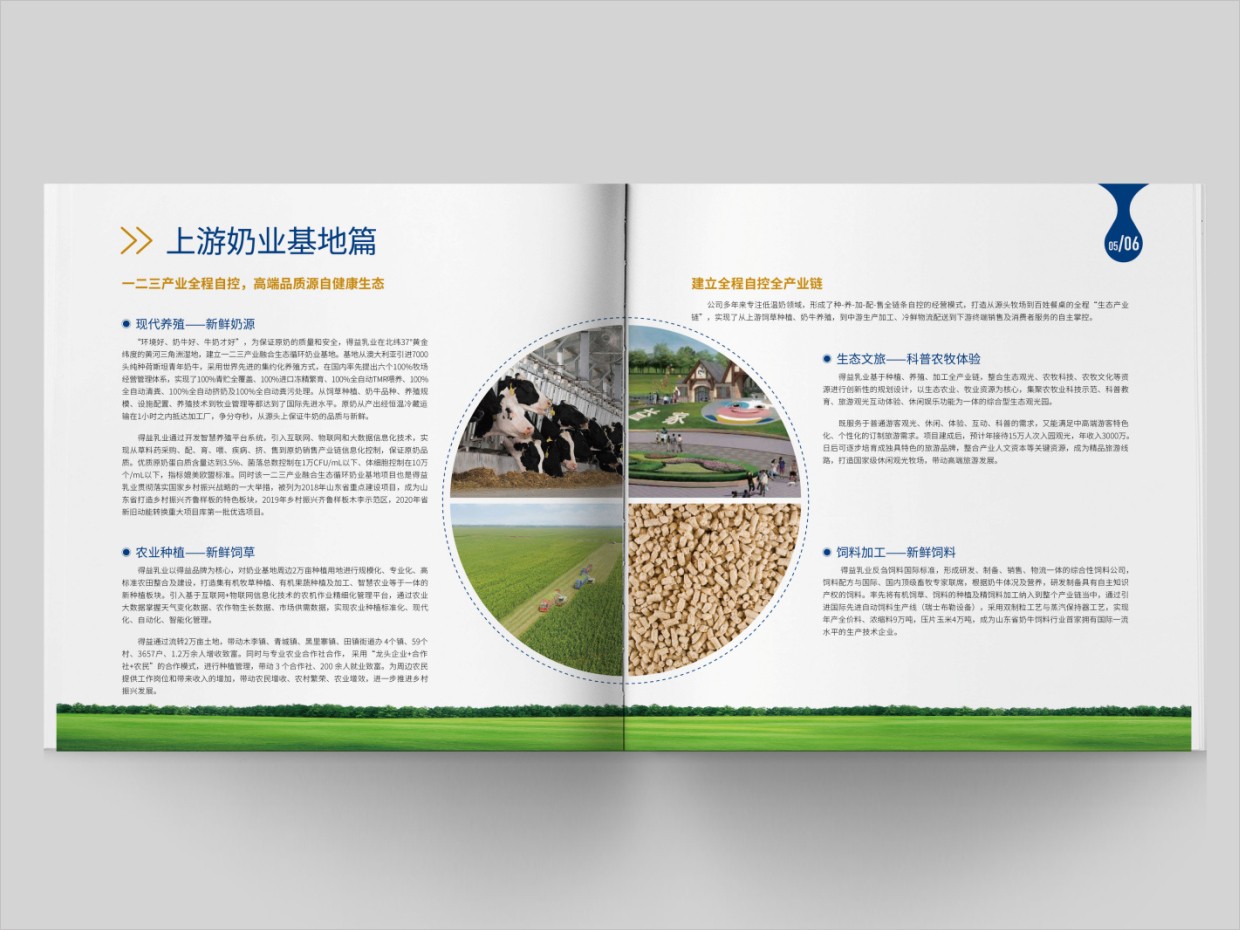 山東得益乳業(yè)股份有限公司畫(huà)冊(cè)設(shè)計(jì)之內(nèi)頁(yè)設(shè)計(jì) 山東得益乳業(yè)股份有限公司畫(huà)冊(cè)設(shè)計(jì)之內(nèi)頁(yè)設(shè)計(jì)