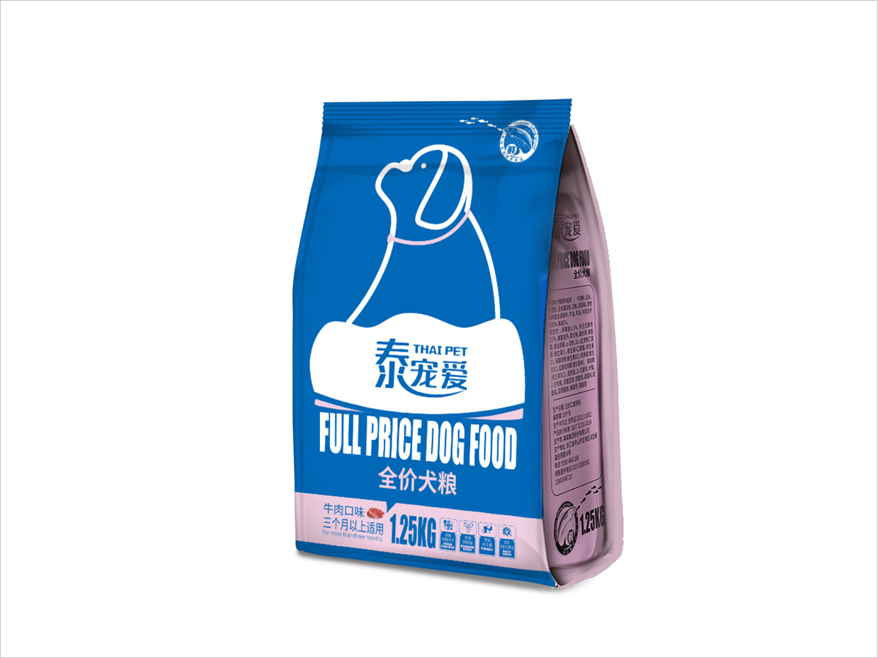 泰寵愛寵物食品袋包裝設計 泰寵愛寵物食品袋包裝設計