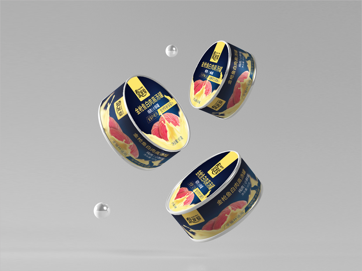 泰寵愛寵物食品罐包裝設計 泰寵愛寵物食品罐包裝設計